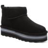 BEARPAW Women’s Retro Shorty Morel Boot(Black)