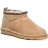 BEARPAW Women’s Super Shorty Deco Multiple Colors | Women’s Ankle Boot | Women’s Slip On Boot | Comfortable Winter Boot(Iced Coffee)
