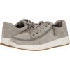 BILLY Footwear Comfort Suede Lo for Women – Lace-up Style, Lightweight and Zip Around Closure Modern Sneakers(Grey)