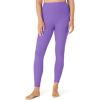 Beyond Yoga Women’s Spacedye Out of Pocket High-Waisted Midi Legging(Bright Amethyst Heather)