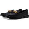 COACH Jess Leather Loafer(Black/Gold)