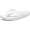 Crocs Unisex-Adult Classic Flip V2 Flop(White)