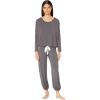 Eberjey Gisele Slouchy Set(Graphite/Ivory)