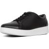 FitFlop Rally Leather Sneakers(Black)