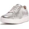 FitFlop Rally Leather Sneakers(Silver 2)