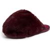 Cabernet Faux Fur