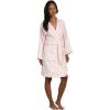 Lauren Ralph Lauren Greenwich Woven Terry Robe – Robe for Women – Front Patch Pockets – Long-Sleeve(Chiffon Pink)