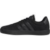 adidas Men’s VL Court 3.0 Shoe(Black/Carbon/Black)