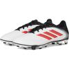 adidas Unisex-Adult Copa Pure 3 Club Firm Ground/Multi Ground(White/Lucid Red/Black)