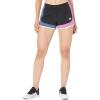 adidas Women’s Marathon 20 Color Block Running Shorts(Black/Semi Pulse Lilac)
