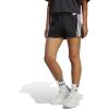 adidas Women’s Plus Size Future Icon Three Stripes Shorts(Black)