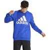 adidas mens Essentials Big Logo Sweatshirt(Semi Lucid Blue)