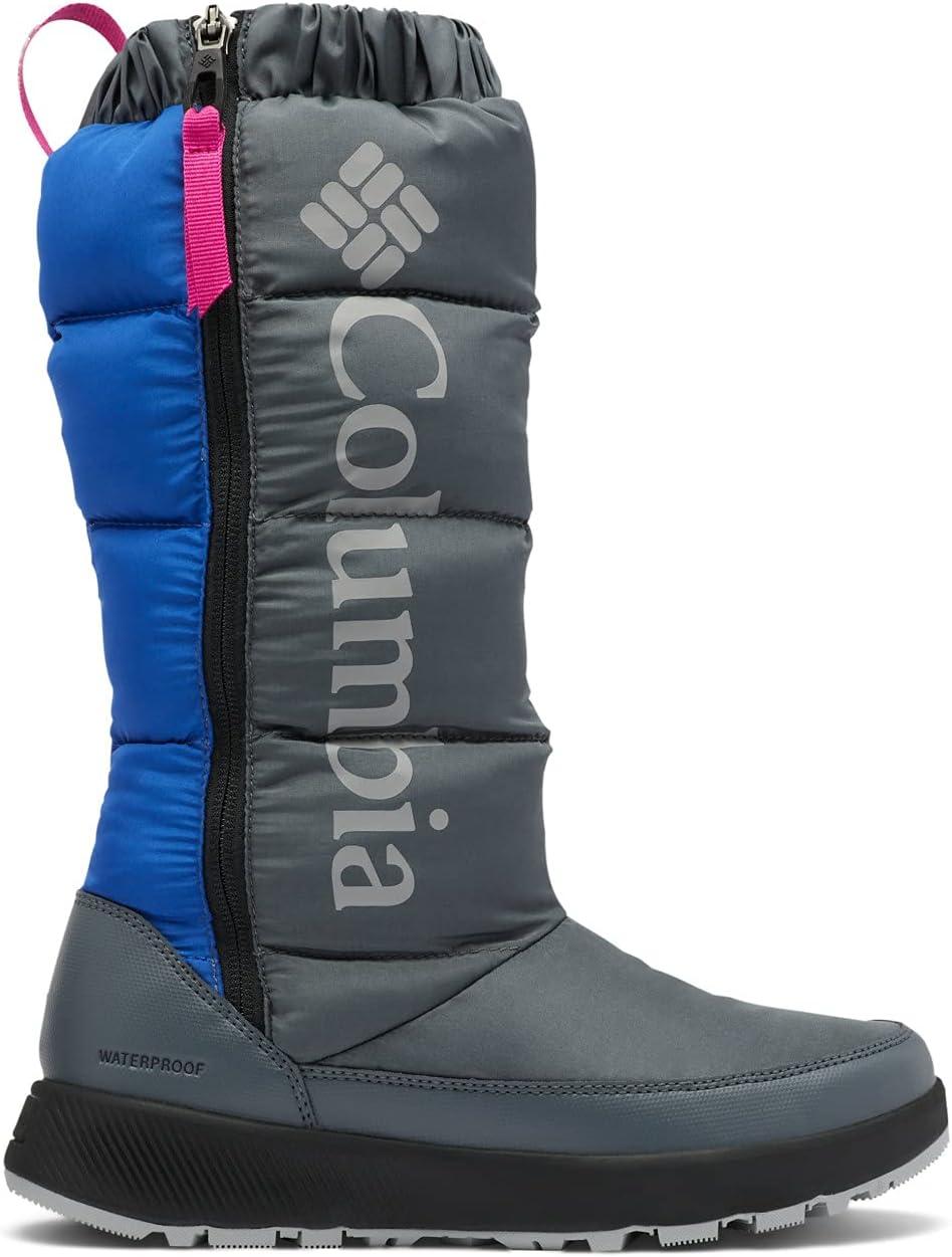 imageColumbia Womens Paninaro OmniHeat Tall Snow BootGraphiteLapis Blue