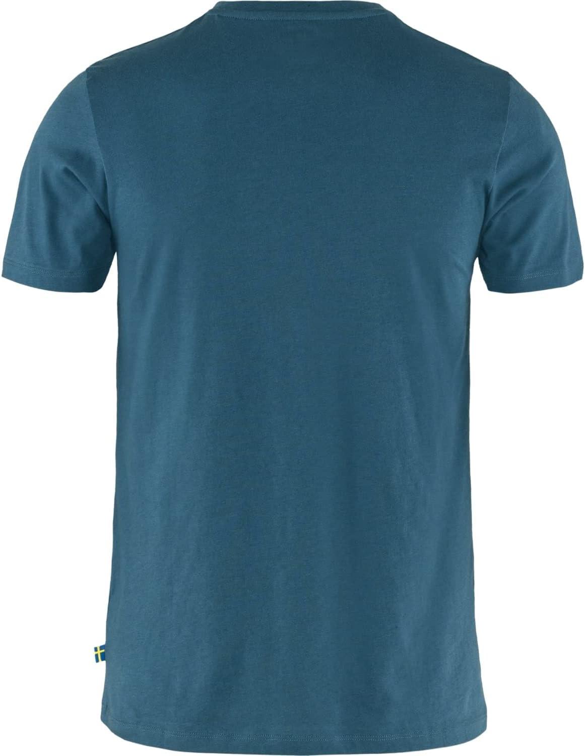 imageFjallraven Fox TShirt MensDawn Blue