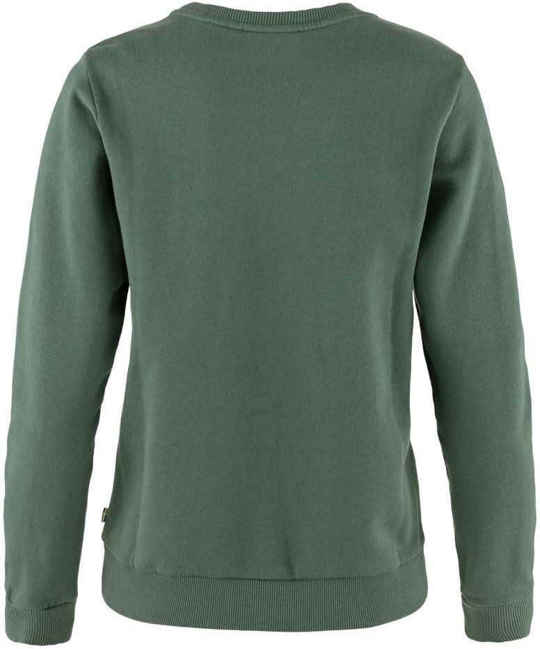 imageFjallraven Logo Sweater WomensDeep PatinaMisty Green