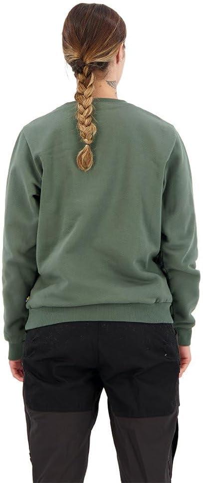 imageFjallraven Logo Sweater WomensDeep PatinaMisty Green