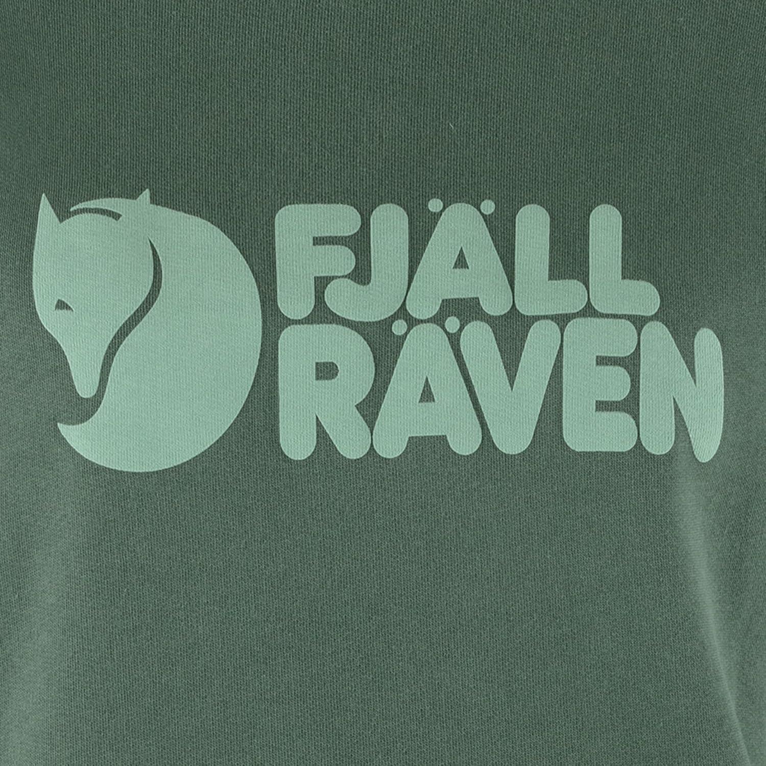 imageFjallraven Logo Sweater WomensDeep PatinaMisty Green