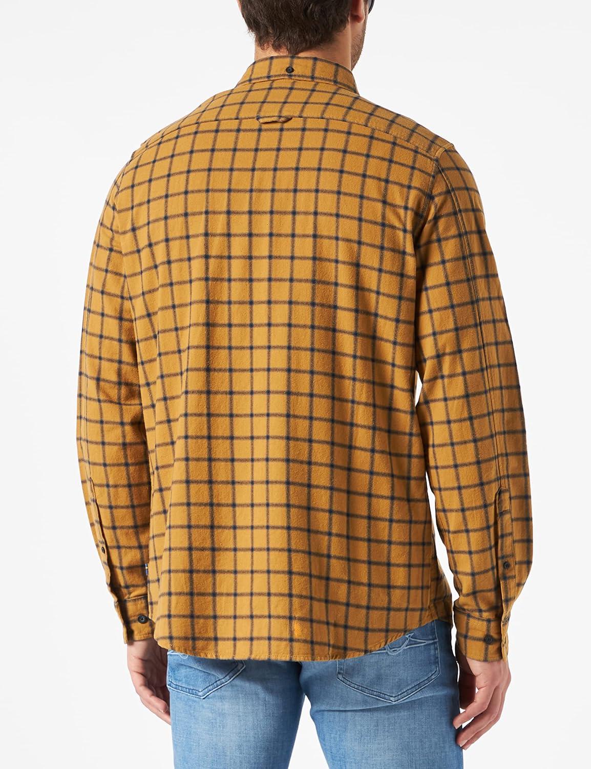 imageFjllrven vik Flannel ShirtBuckwheat BrownDark Navy