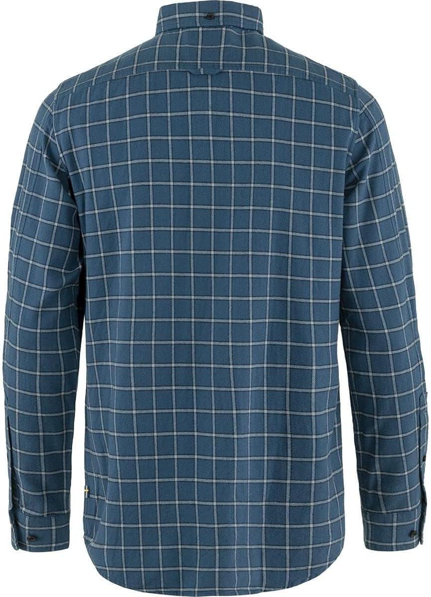 imageFjllrven vik Flannel ShirtIndigo BlueFlint Grey
