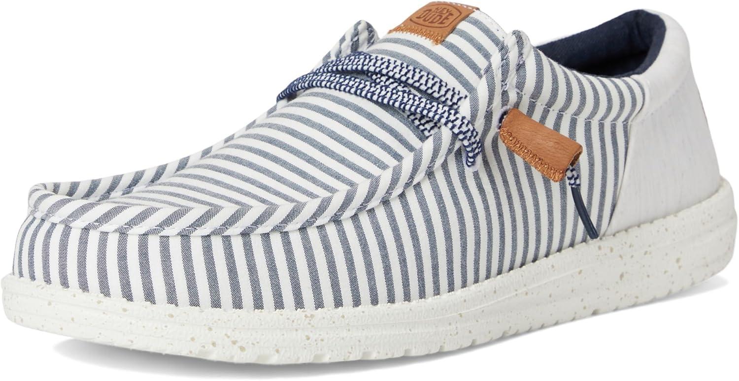 imageHEYDUDE Mens Wally Funk Nu PrepPrincess BlueWood Ash