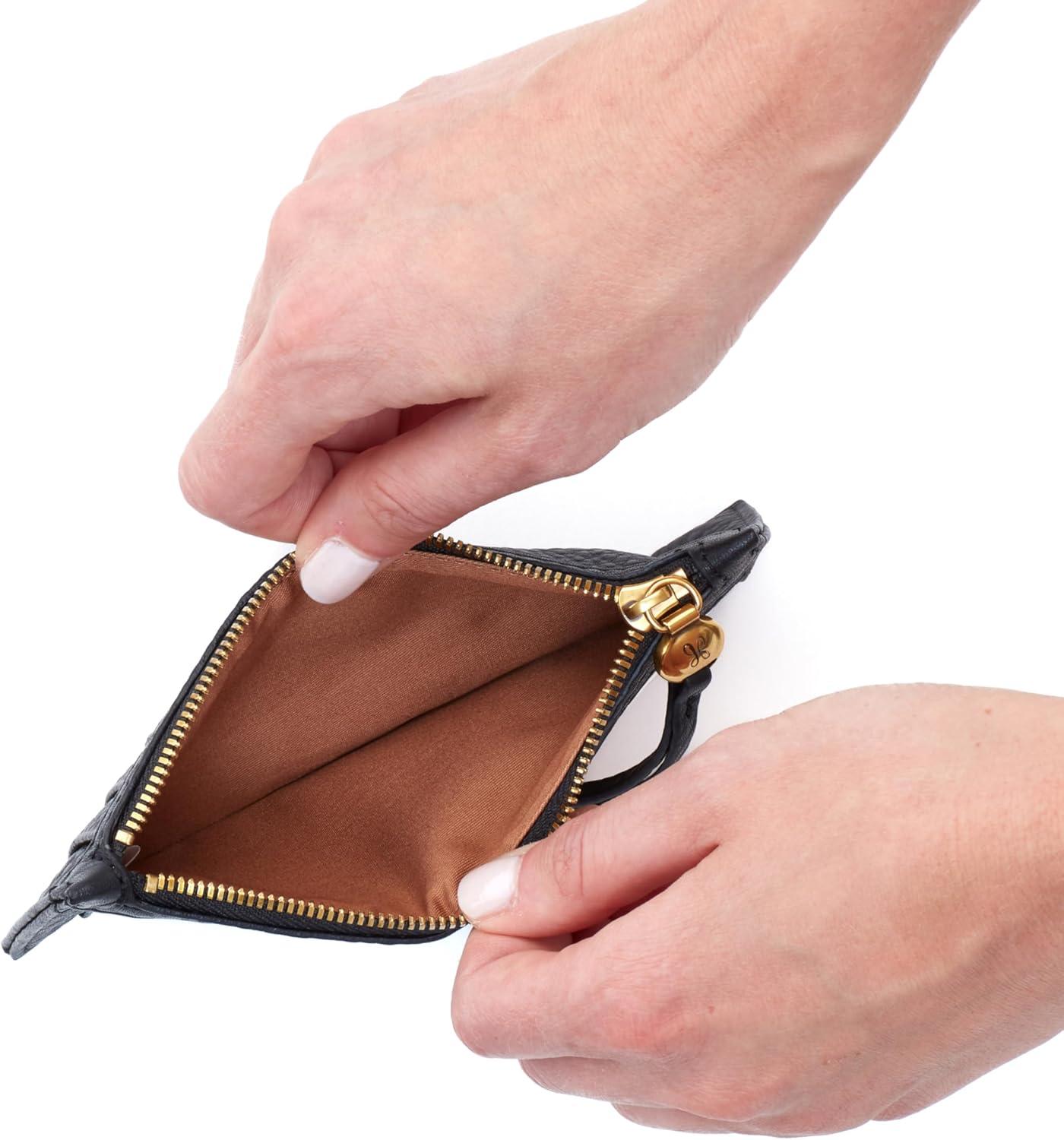 imageHOBO Carte Leather Card Case for WomenBlack