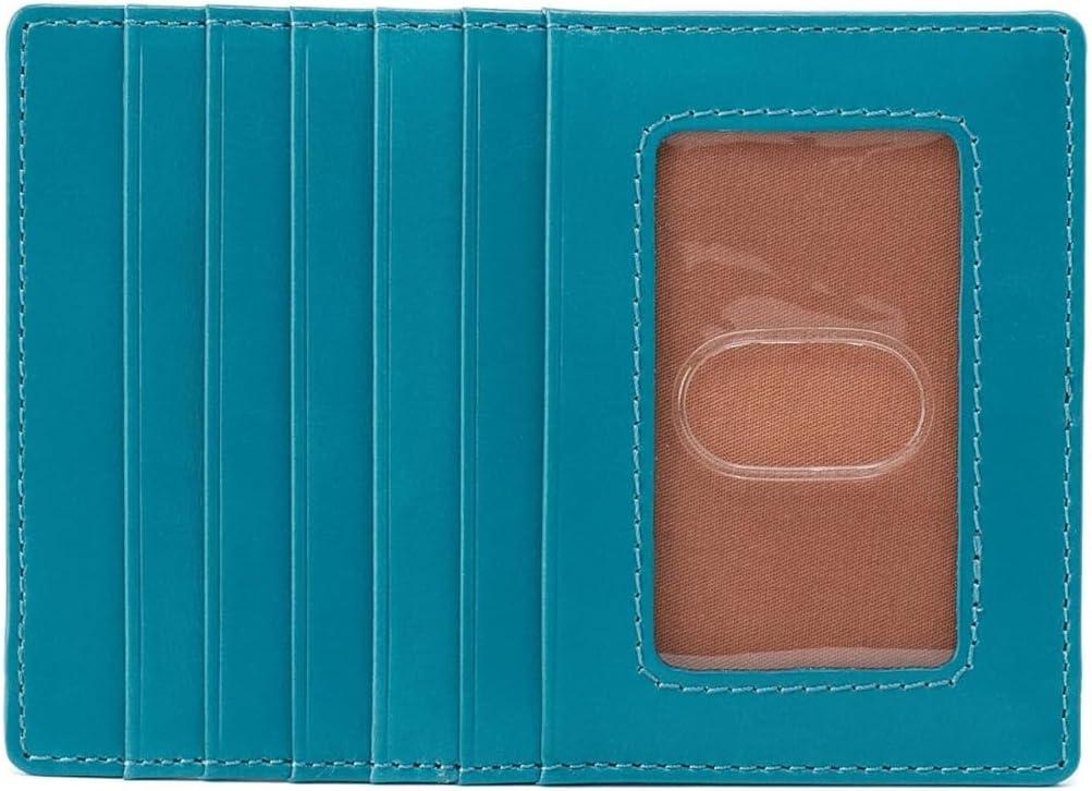 imageHOBO Womens Euro Slide Credit Card CaseBiscayne Blue