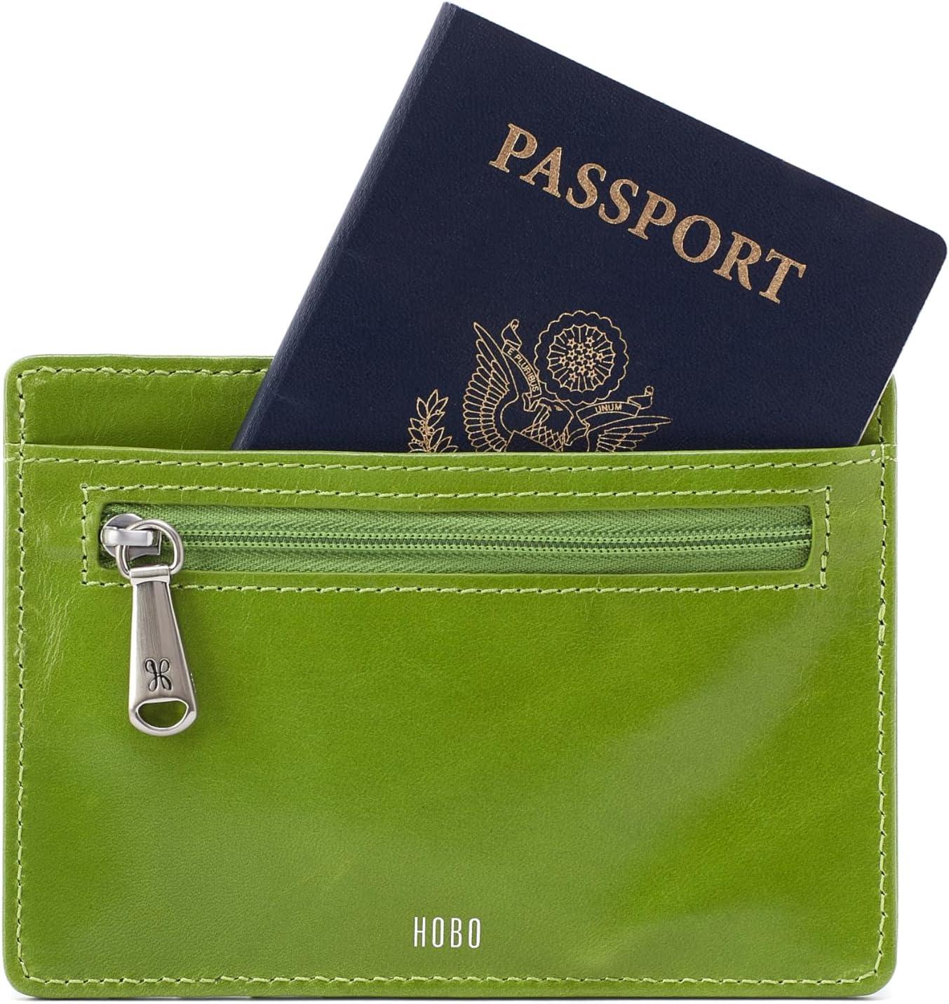 imageHOBO Womens Euro Slide Credit Card CaseGarden Green