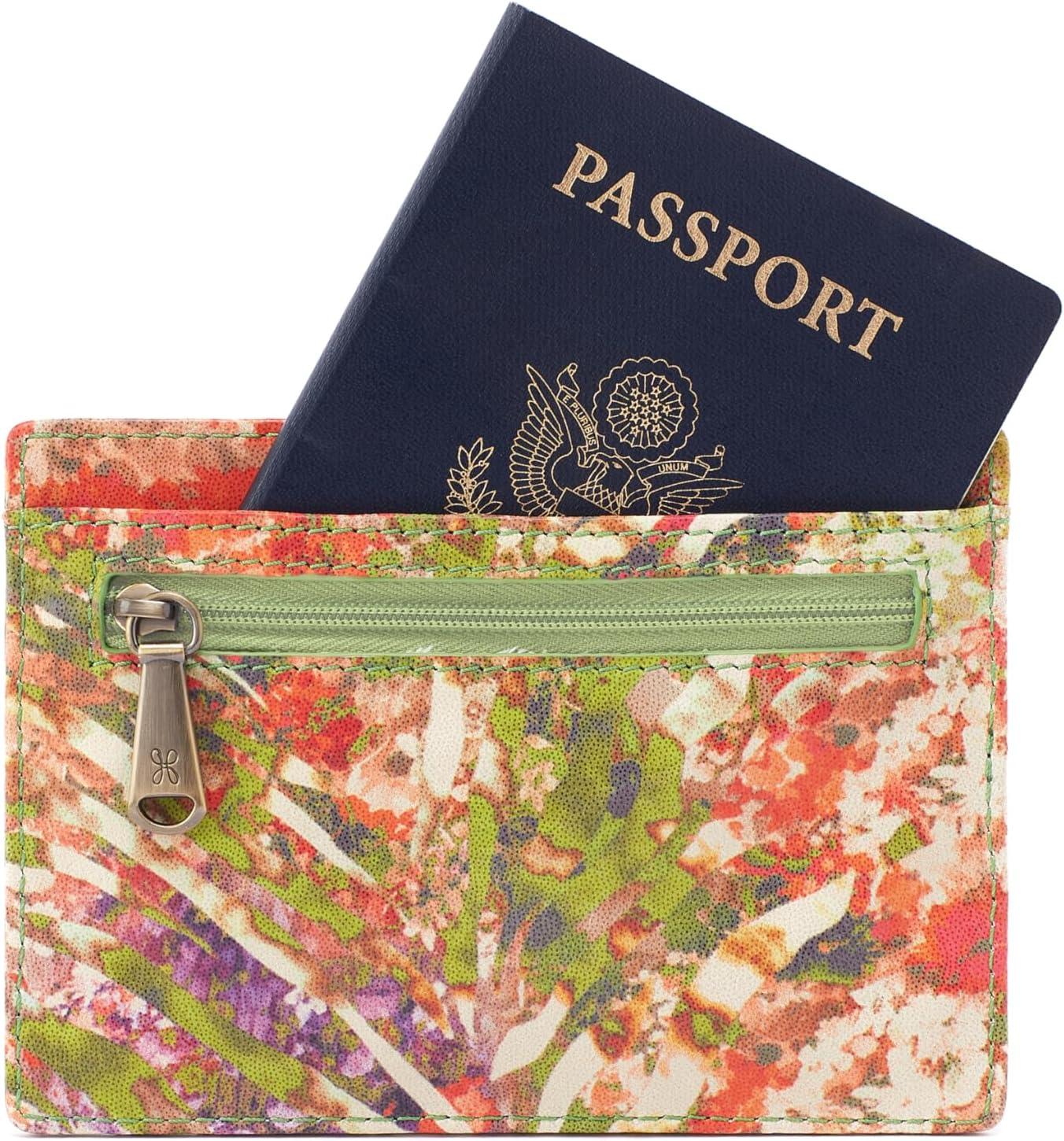 imageHOBO Womens Euro Slide Credit Card CaseTropic Print