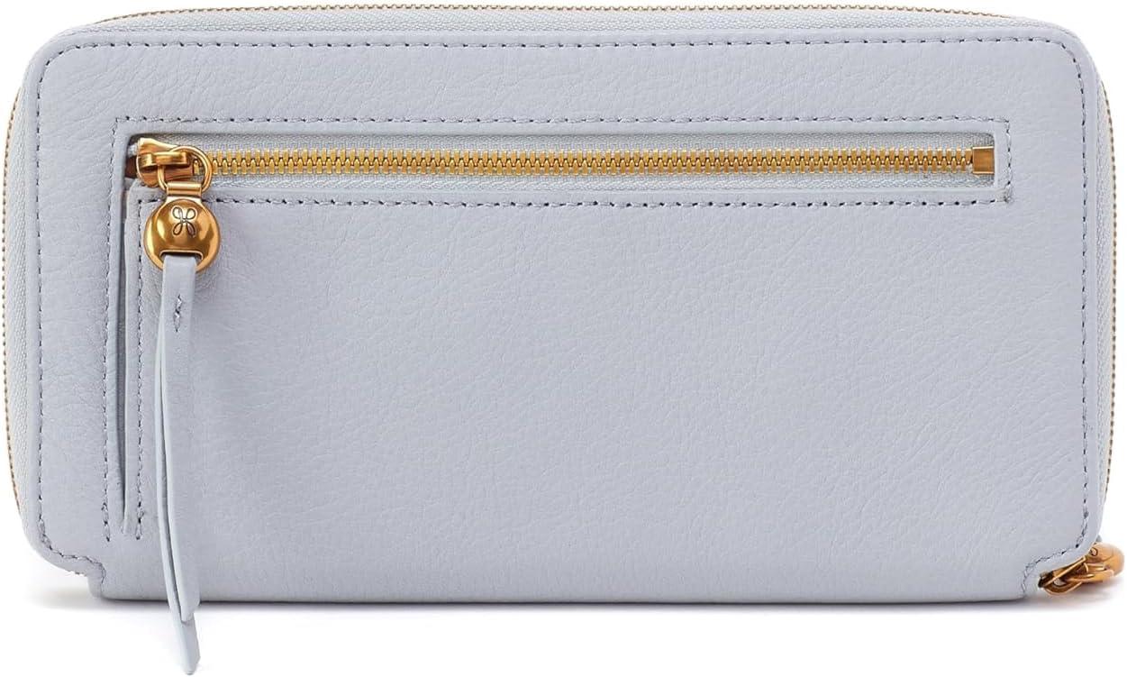 imageHOBO Womens Hart Large WalletBlue Pearl