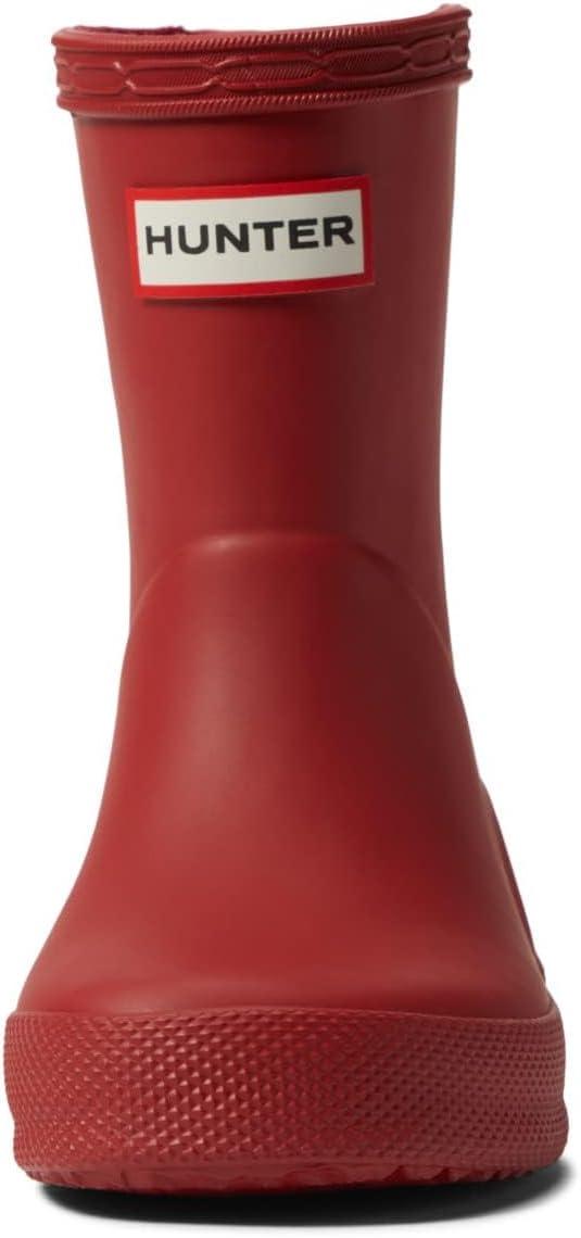 imageHUNTER UnisexChild Original First Classic Rain Boot ToddlerLittle KidMilitary Red