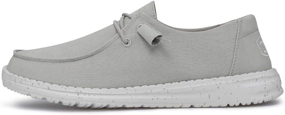 imageHey Dude Womens Moccasin Moc Toe ShoesLight Grey