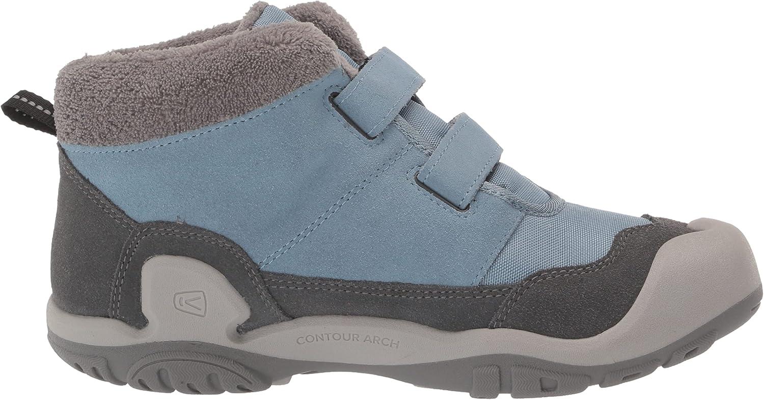 imageKEEN unisexchild Knotch Chukka Ds Mid Height InsulatedMagnetBlue Shadow