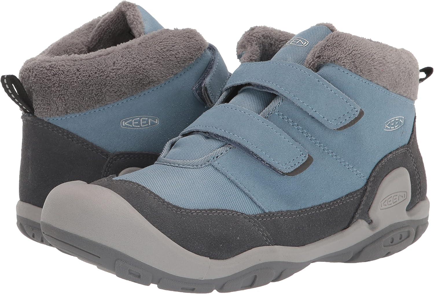 imageKEEN unisexchild Knotch Chukka Ds Mid Height InsulatedMagnetBlue Shadow