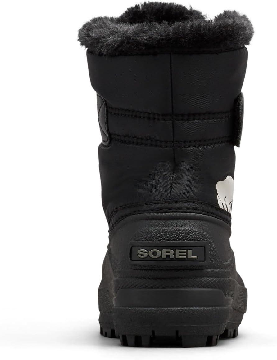 imageSOREL Youth Snow Commander Snow Boots for KidsBlack Charcoal