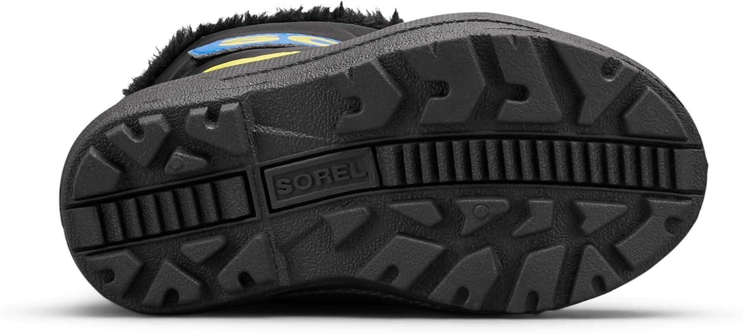 imageSOREL Youth Snow Commander Snow Boots for KidsBlack Super Blue