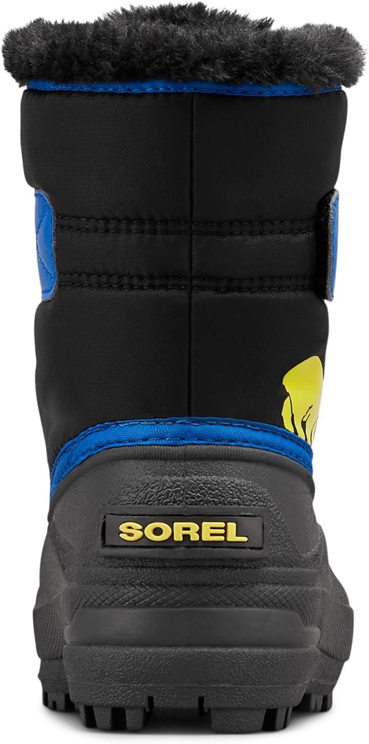 imageSOREL Youth Snow Commander Snow Boots for KidsBlack Super Blue