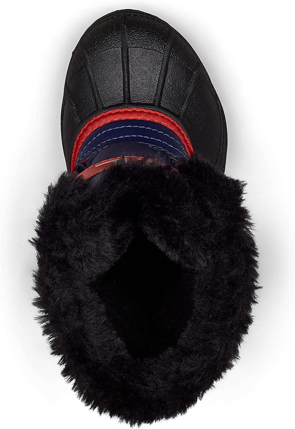imageSOREL Youth Snow Commander Snow Boots for KidsNocturnal Sail Red