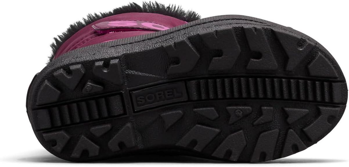 imageSOREL Youth Snow Commander Snow Boots for KidsPurple Dahlia Groovy Pink