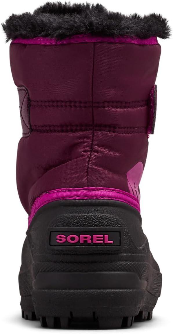 imageSOREL Youth Snow Commander Snow Boots for KidsPurple Dahlia Groovy Pink