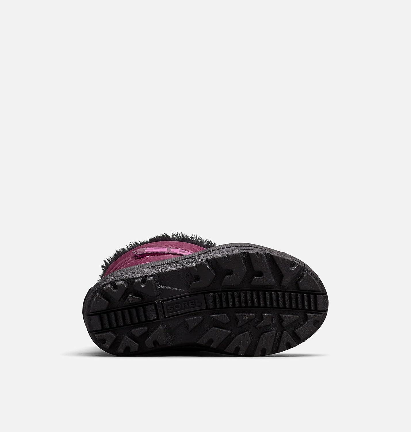 imageSOREL Youth Snow Commander Snow Boots for KidsPurple Dahlia Groovy Pink