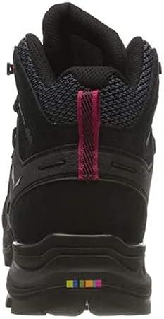imageSalewa Mens Alp Mate Mid Waterproof Trekking ampamp Hiking BootBlack OutVirtual Pink
