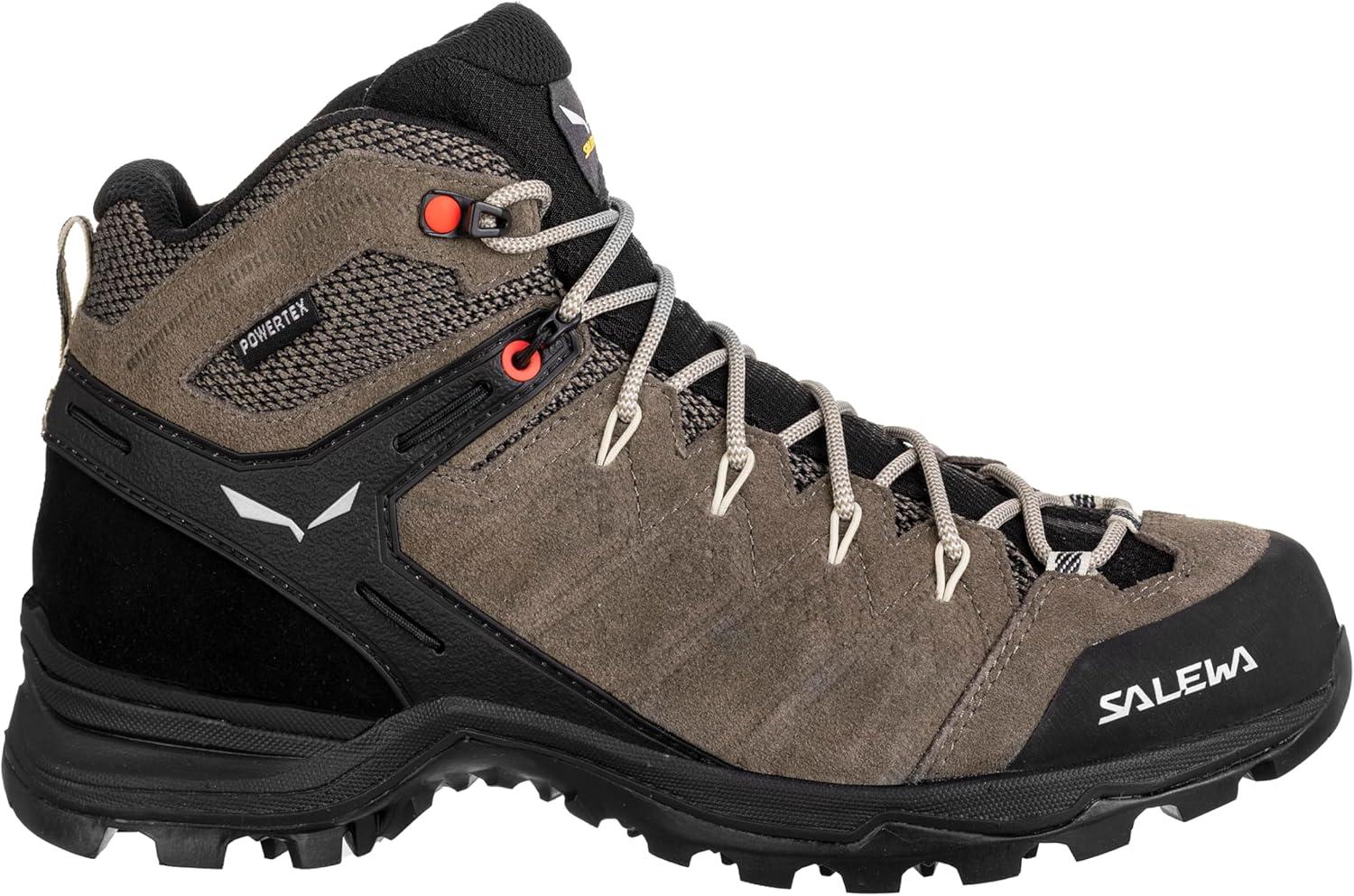 imageSalewa Mens Alp Mate Mid Waterproof Trekking ampamp Hiking BootBrindleOatmeal