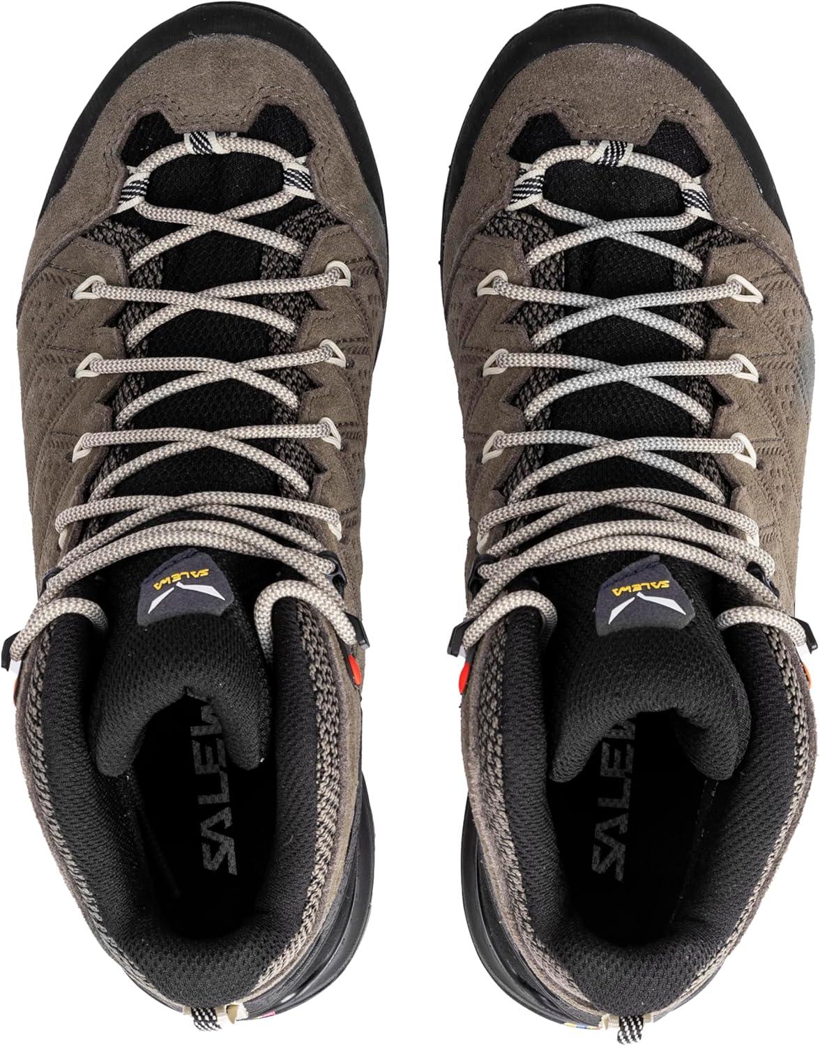 imageSalewa Mens Alp Mate Mid Waterproof Trekking ampamp Hiking BootBrindleOatmeal