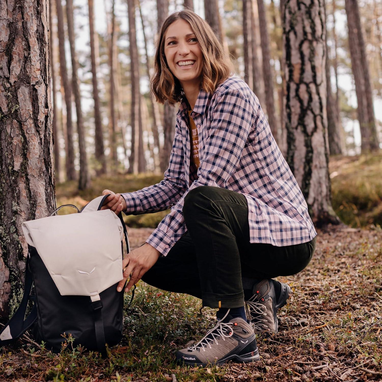 imageSalewa Mens Alp Mate Mid Waterproof Trekking ampamp Hiking BootBrindleOatmeal