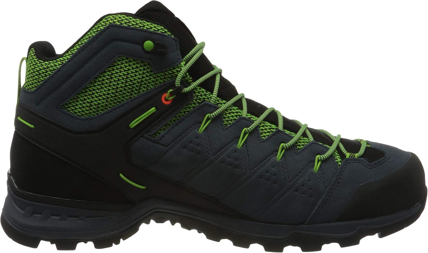 imageSalewa Mens Alp Mate Mid Waterproof Trekking ampamp Hiking BootOmbre BluePale Frog