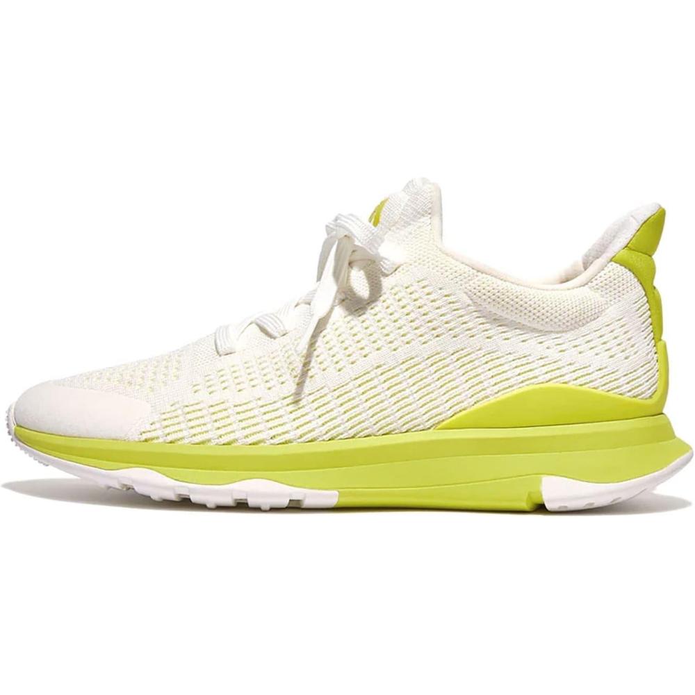 imageFitFlop Womens SneakerUrban WhiteLime Juice