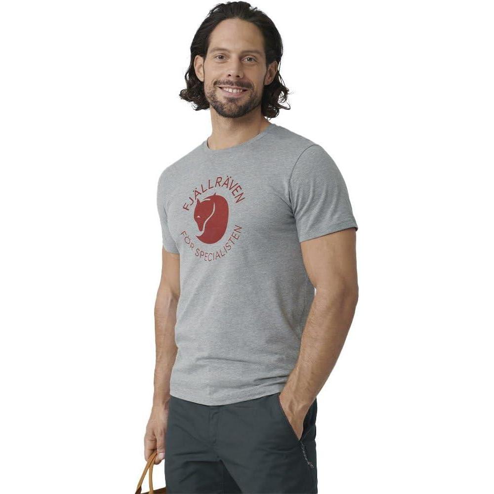 imageFjallraven Fox TShirt  MensGrey Melange