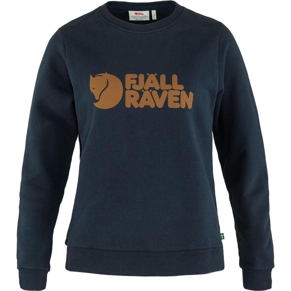 imageFjallraven Logo Sweater WomensDark Navy