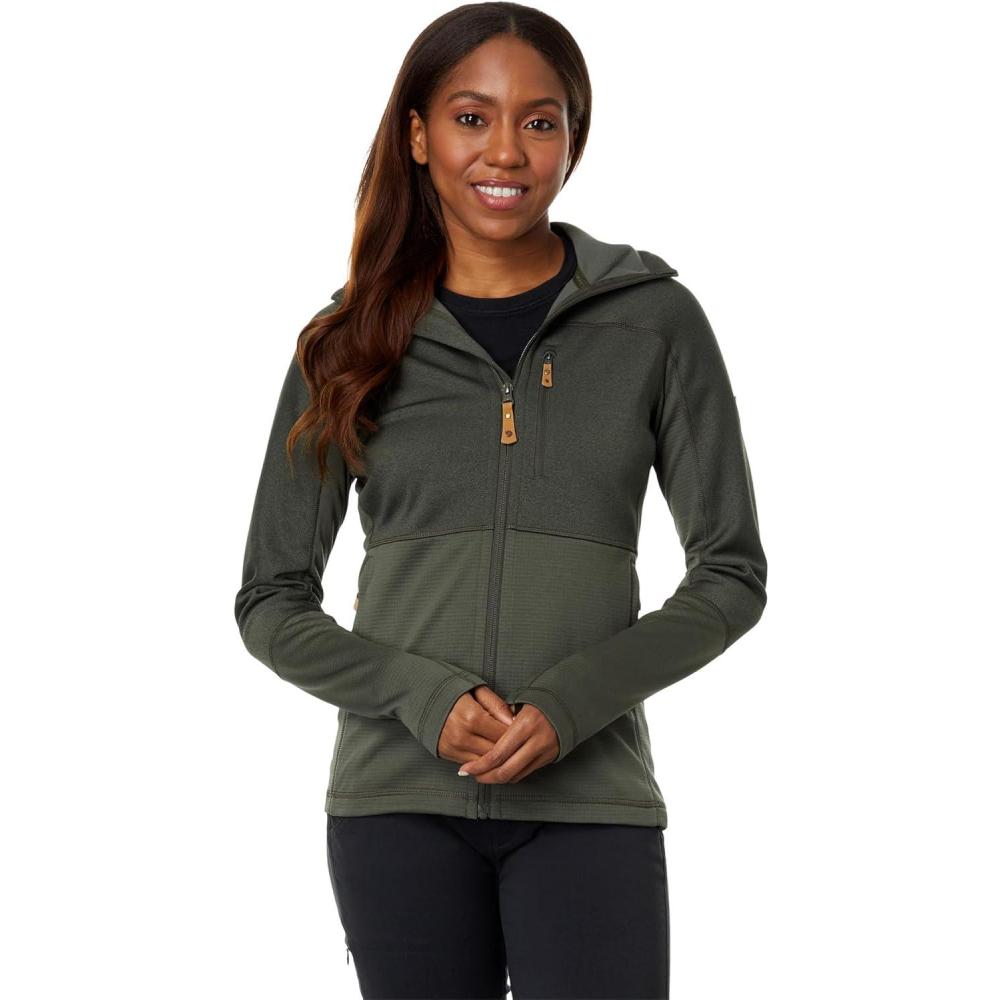 imageFjllrven womens Abisko Trail FleeceDeep Forest