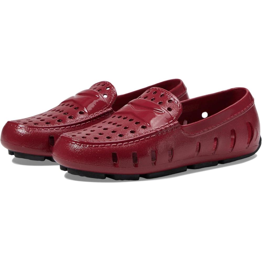 imageFloafers Kids Prodigy Driver Patent ToddlerLittle KidBig KidRed PatentBlack